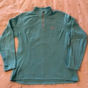 North Face womens quarter zip size XL
